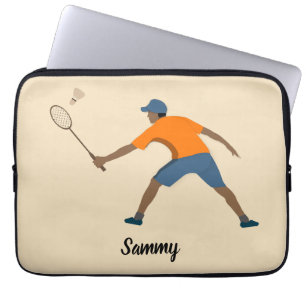 Badminton Laptop Sleeve