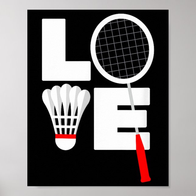 Badminton Love  Poster (Front)
