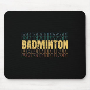 Badminton Love Team Player Coach  Mouse Pad