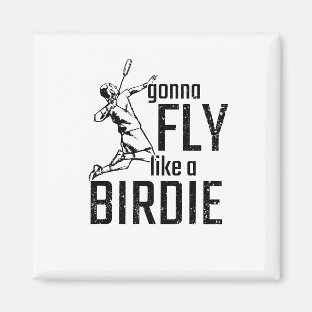 Badminton Magnet (Front)