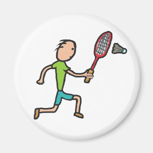 Badminton Magnet