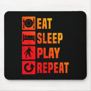 Badminton Mens Badminton Player Squash Shuttle  Mouse Pad