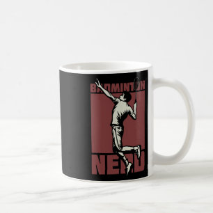 Badminton Nerd Shuttle  Coffee Mug
