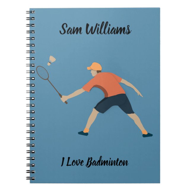 Badminton Notebook (Front)