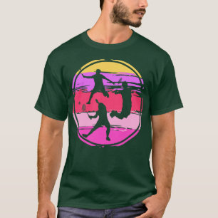 Badminton Player Badminton Retro T-Shirt