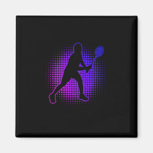 Badminton Player Badminton Womens Squash Shuttle  Magnet