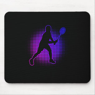 Badminton Player Badminton Womens Squash Shuttle Mouse Pad