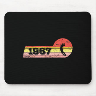 Badminton-player Born 1967 Birthday Vintage Women  Mouse Pad
