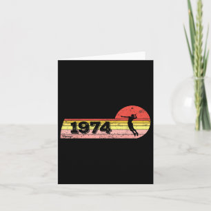 Badminton-player Born 1974 Birthday Vintage Women  Card