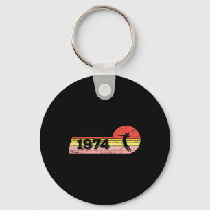 Badminton-player Born 1974 Birthday Vintage Women  Key Ring