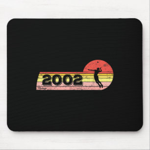 Badminton-player Born 2002 Birthday Vintage Women Mouse Pad