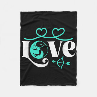 Badminton-player Game Shuttle Yin-yang-love Badmin Fleece Blanket