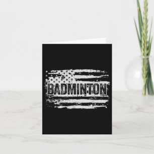 Badminton Player Gift Card