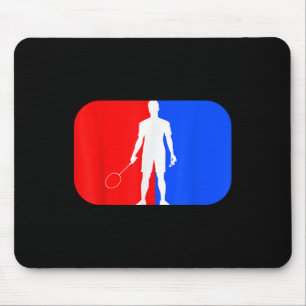 Badminton Player Kids Men Women Smash Birdie  Mouse Pad