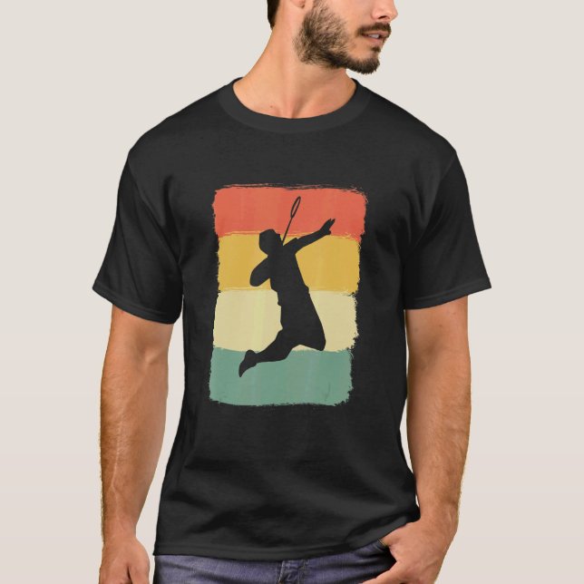 Badminton Player Player Or Sports Person T-Shirt (Front)