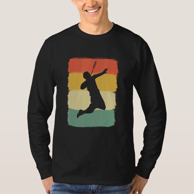 Badminton Player Player Or Sports Person T-Shirt (Front)
