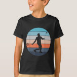 Badminton Player Racquet Sport Shuttle Retro Vinta T-Shirt<br><div class="desc">Badminton Player Racquet Sport Shuttle Retro Vintage</div>