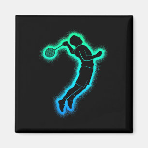 Badminton Player Shuttle Kids Men Badminton Boys  Magnet