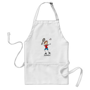 Badminton Player T-shirts and Gifts Standard Apron
