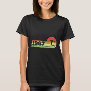 Badminton-player Vintage 1967 Birthday Shuttle Bad T-Shirt
