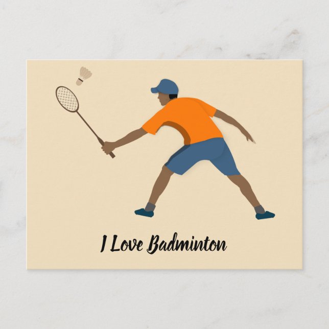 Badminton Postcard (Front)