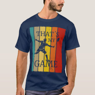 Badminton Quotes Retro T-Shirt