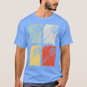 Badminton Racket Badminton Retro 2 T-Shirt
