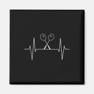 Badminton Racket Heartbeat Badminton Player, Shutt Magnet