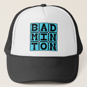 Badminton, Racquet Sport Trucker Hat
