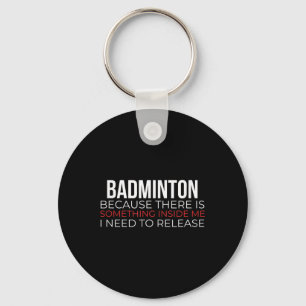 Badminton Racquet Sports Feather Ball Shuttle Key Ring