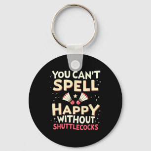 Badminton Racquet Team Racket - Player Court Shutt Key Ring