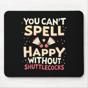 Badminton Racquet Team Racket - Player Court Shutt Mouse Pad