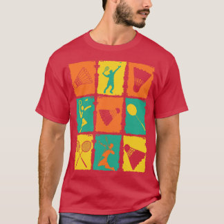 Badminton Retro T-Shirt