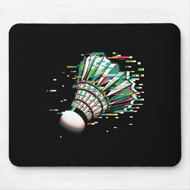 Badminton Shuttle _1  Mouse Pad (Front)