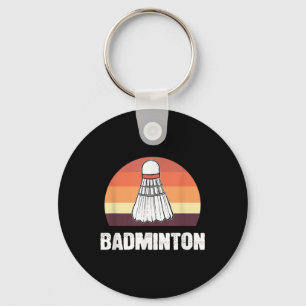 Badminton Shuttle Badminton Player Key Ring