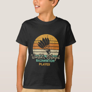 Badminton Shuttle Ball Sports Tennis Serve  T-Shirt