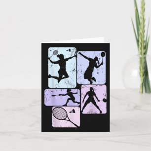 Badminton Shuttle Girls Women Card