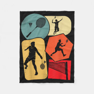 Badminton Shuttle Kids Boys Youth Men Fleece Blanket