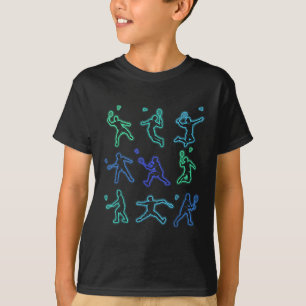 Badminton Shuttle Kids Youth Boys T-Shirt