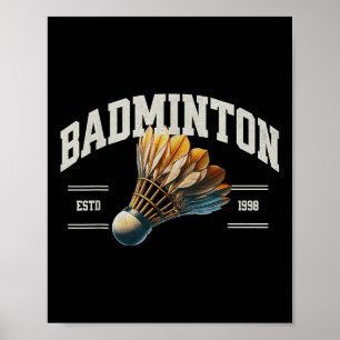 Badminton Shuttle  Poster