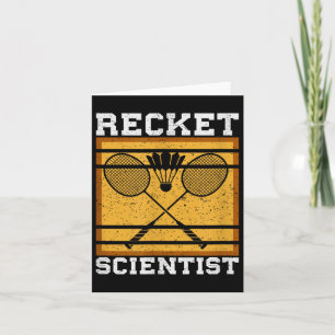 Badminton Shuttle Racket Badminton Player Card