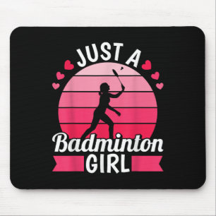 Badminton Shuttle Racket - Racquet Just A Badminto Mouse Pad