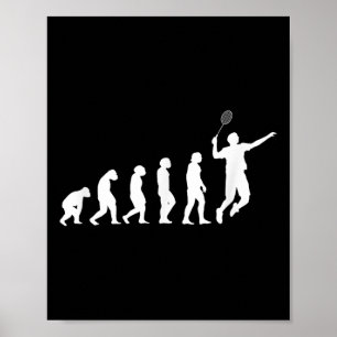 Badminton Shuttle Sayings _8 Poster