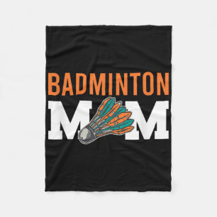 Badminton Shuttle Sayings Fleece Blanket