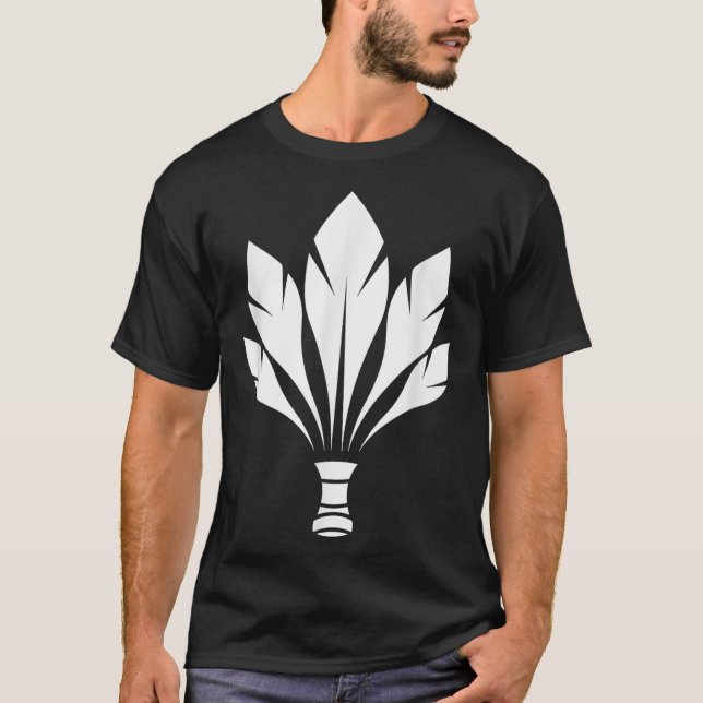 Badminton Shuttle  T-Shirt (Front)