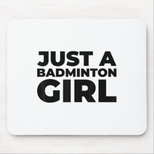 Badminton Shuttle Team Racket - Just A Badminton G Mouse Pad