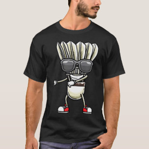 Badminton Shuttlecock Dancing T-Shirt