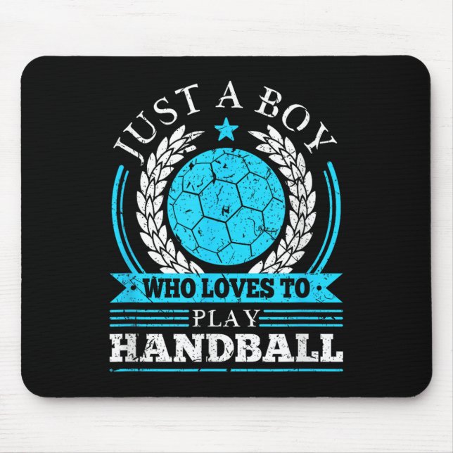 Badminton Shuttles Boys Badminton  Mouse Pad (Front)