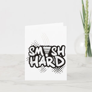 Badminton Smash Hard Champion Gift Card