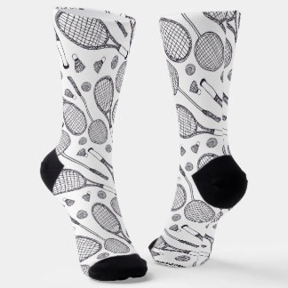 Badminton Socks - Badminton Racket - Tennis Socks